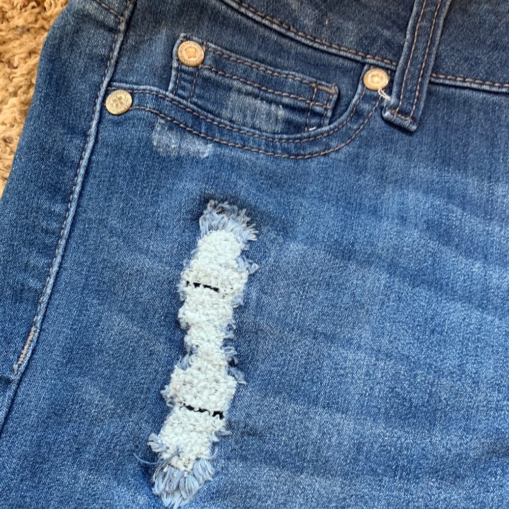 Altar’d State Ripped Blue Jeans - Picture 7 of 10